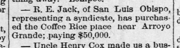 Clipping from The Santa Maria Times